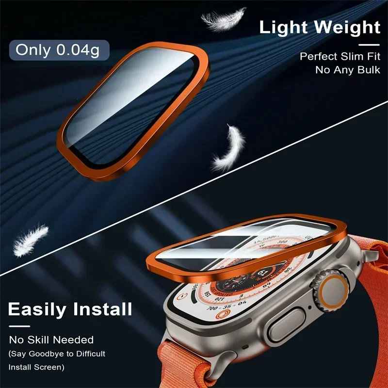 2PCS Titanium Metal Frame for  - Smartwatch Straps & Accessories ulasan dan harga