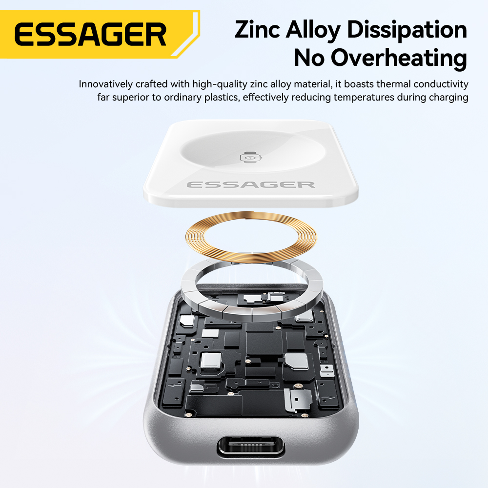 Essager 5W Magnetic Wireless C - Smartwatch Ac ulasan dan harga
