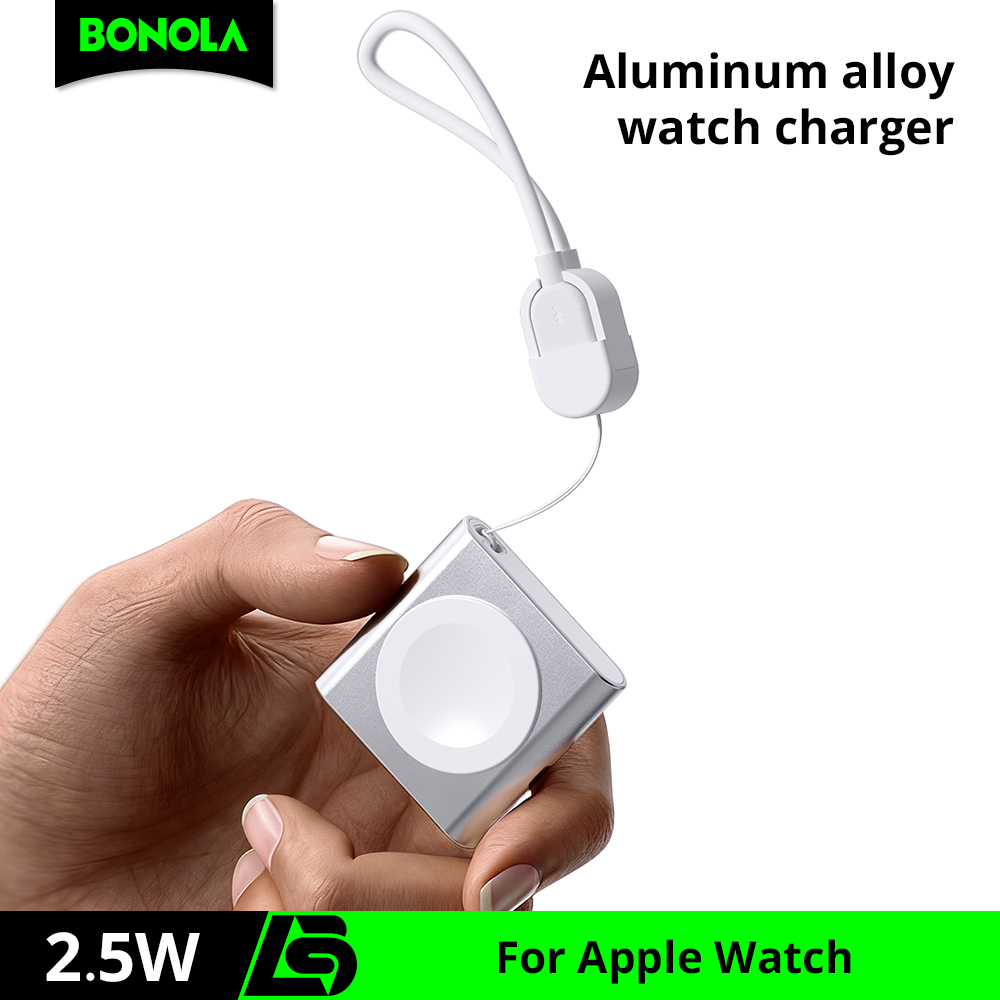 Bonola For Apple Watch Charger - Wireless Charger Watch ulasan dan harga