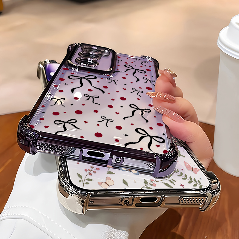 Pink Butterfly Floral Leaf Pri - Oppo Reno 12 ulasan dan harga