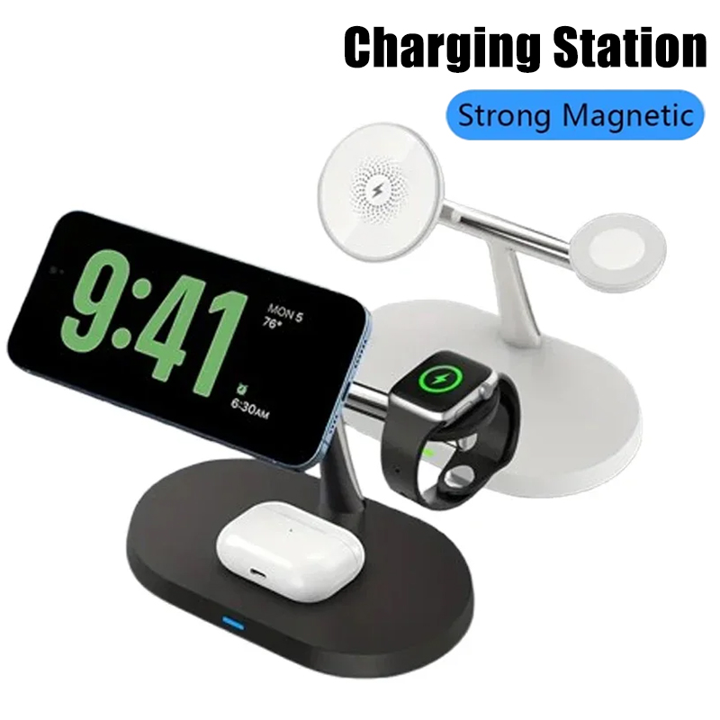 3 In 1 Opansten Magnetic Wirel - Wireless Charger Watch ulasan dan harga