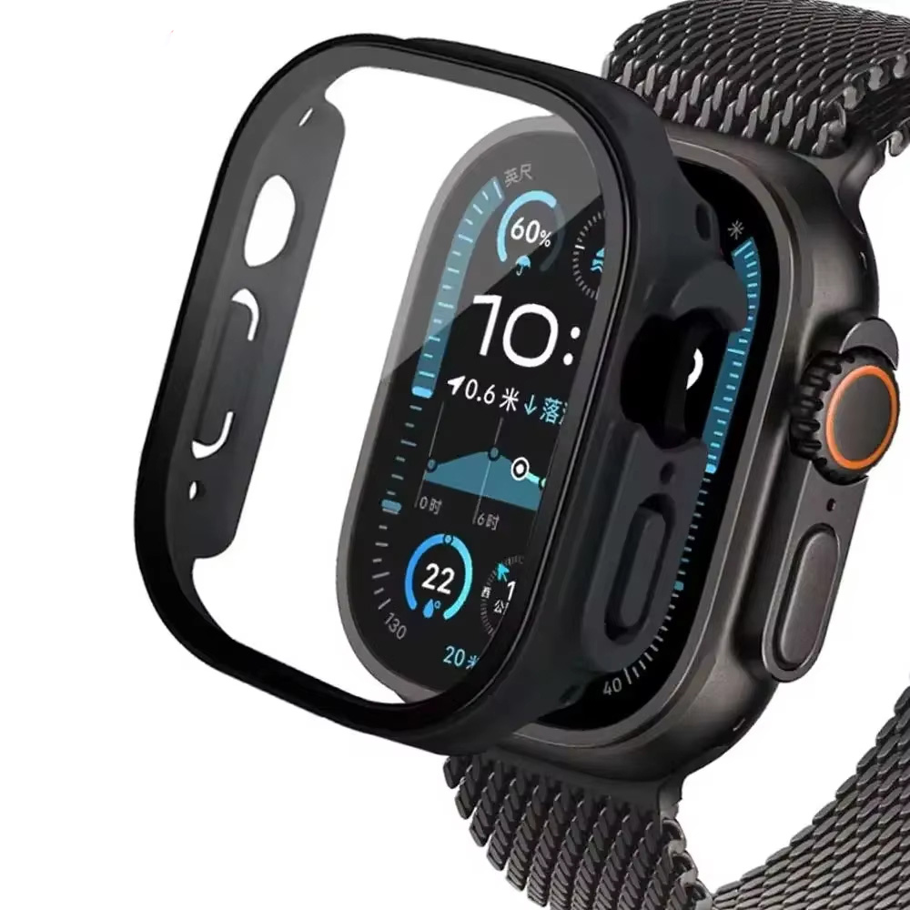 Glass+case For Apple Watch Ult - Smartwatch Band Accessories ulasan dan harga