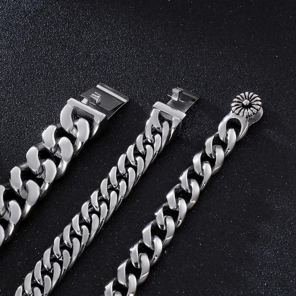 KALEN 22cm Stainless Steel Lin - Ceramic Link Bracelet ulasan dan harga