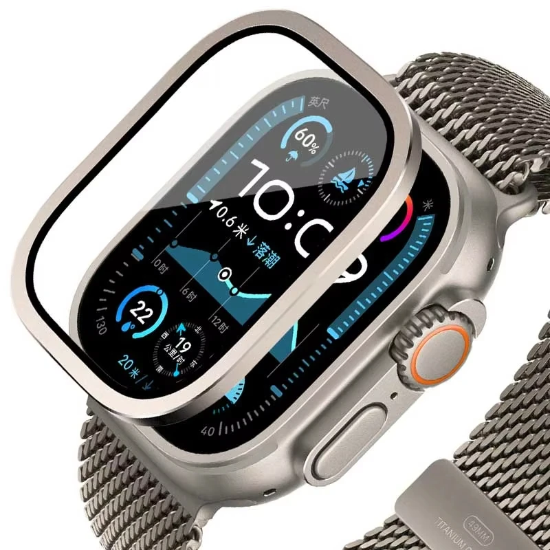 Tempered Glass for Apple Watch - Smartwatch Straps & Accessories ulasan dan harga