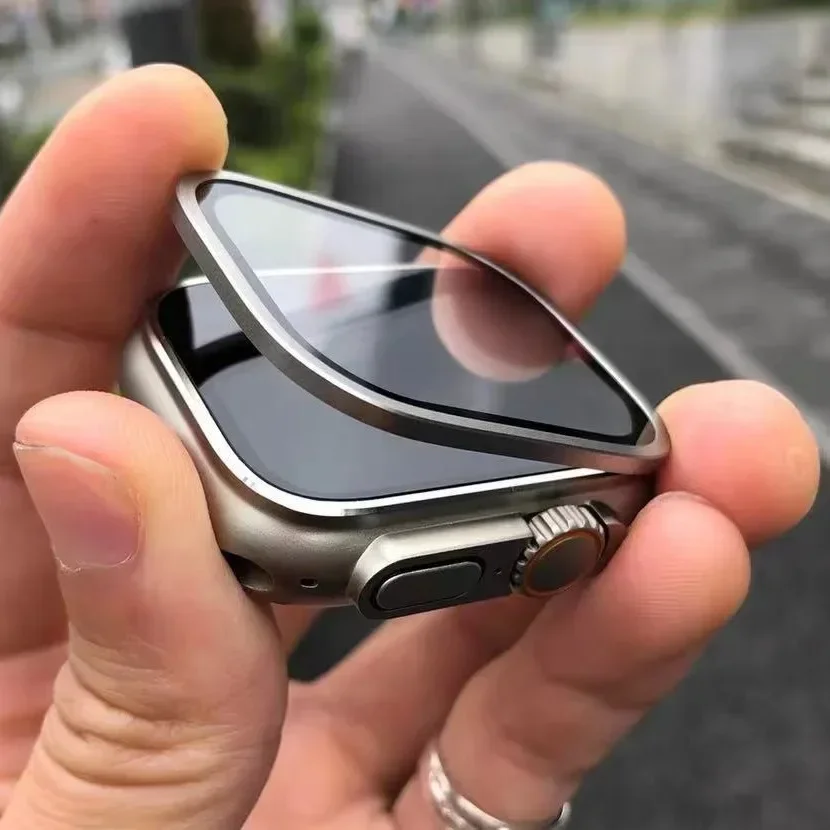 Tempered Glass for Apple Watch - Smartwatch Straps & Accessories ulasan dan harga