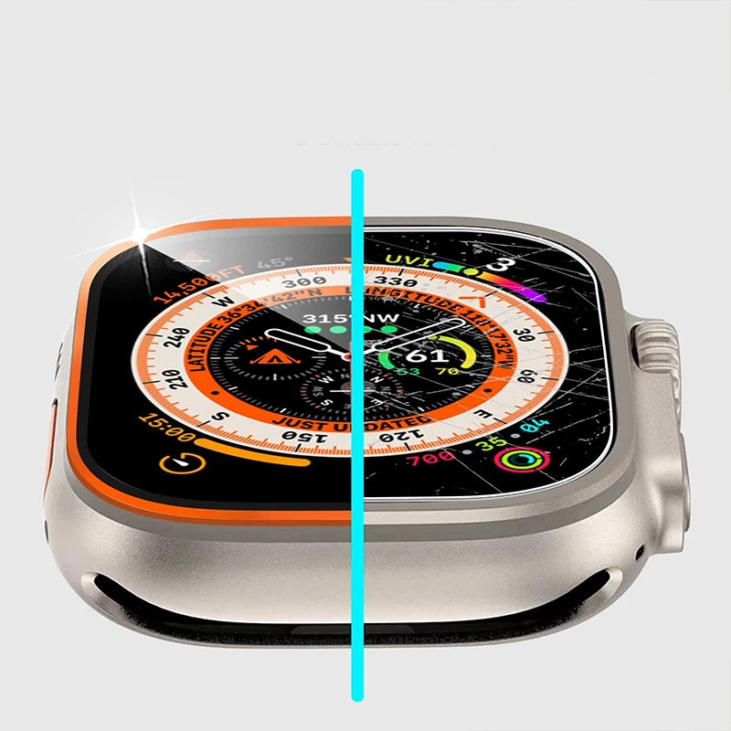 Tempered Glass Film for Apple  - Smartwatch Straps & Accessories ulasan dan harga