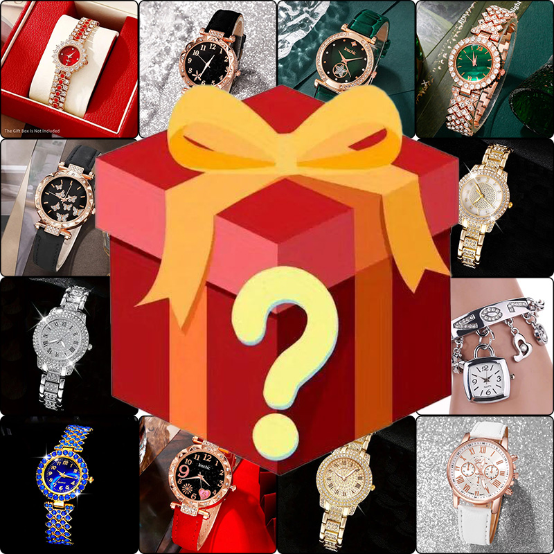 1pc，Surprise mystery box with  - Accessories With Watch ulasan dan harga