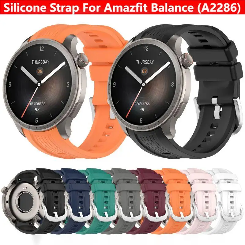 Silicone Strap for Amazfit Bal - Silicone Band Replacement ulasan dan harga
