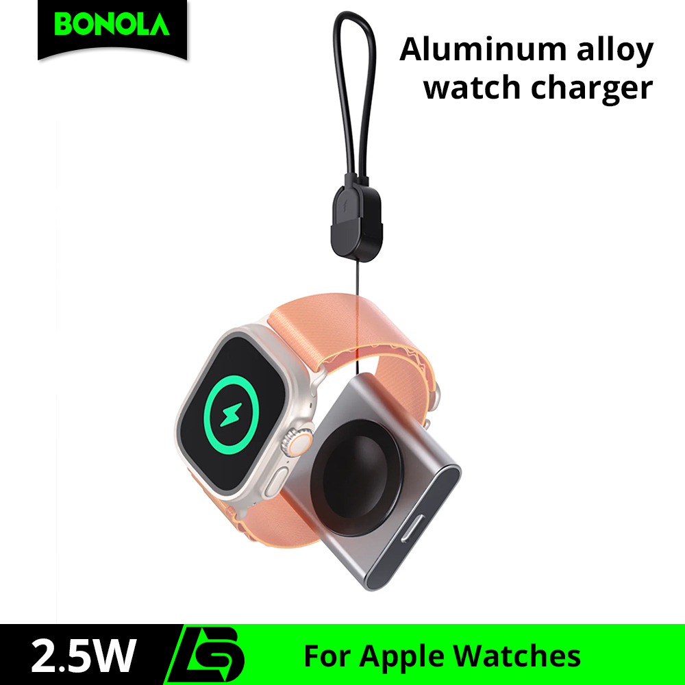 Bonola Magnetic Watch Wireless - Wireless Charger Watch ulasan dan harga