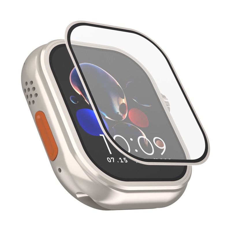 Silk Print Tempered Glass Film - Smartwatch Straps & Accessories ulasan dan harga
